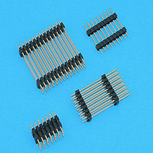 W328D 2.54mm(0.1") Pin Header Double Plastic Base - Board to Board Connector