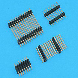 W330D 2.54 x 2.54mm(0.1" x 0.1") Double Plastic Base Header - Board to Board Connector