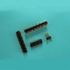 1.27x2.54mm Dual Row Pin Header Connector - SMT type