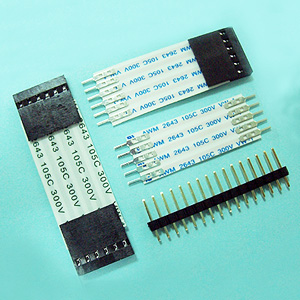 .100"(2.54mm) pitch FFC/FPC connectors