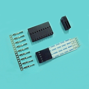 HF2545B-2xXXAXXXA .100"(2.54mm) Pitch Dual Row FFC/FPC connectors - Housing and Terminal